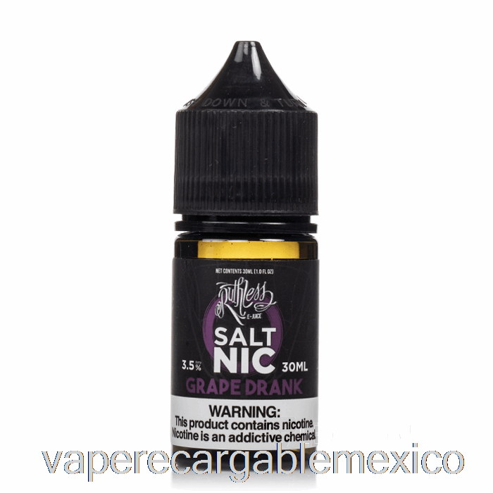 Vape Recargable Uva Bebió - Sal Despiadada - 30ml 10mg